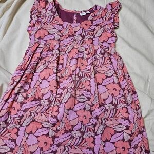 GAP Pink Floral Kids Dress